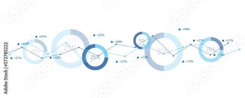grafici economia, statistica, elaborazione dati
