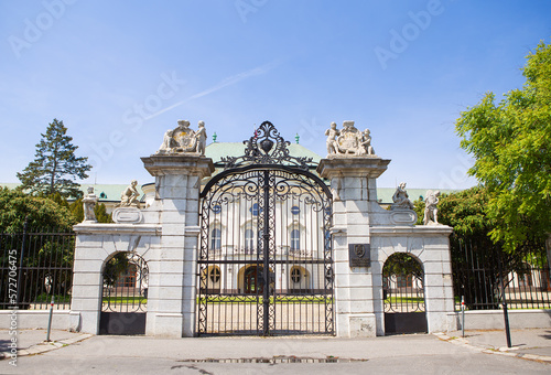 Photography Beautiful gate with monuments landscapes Bratislava, Slovakia - beautiful streets