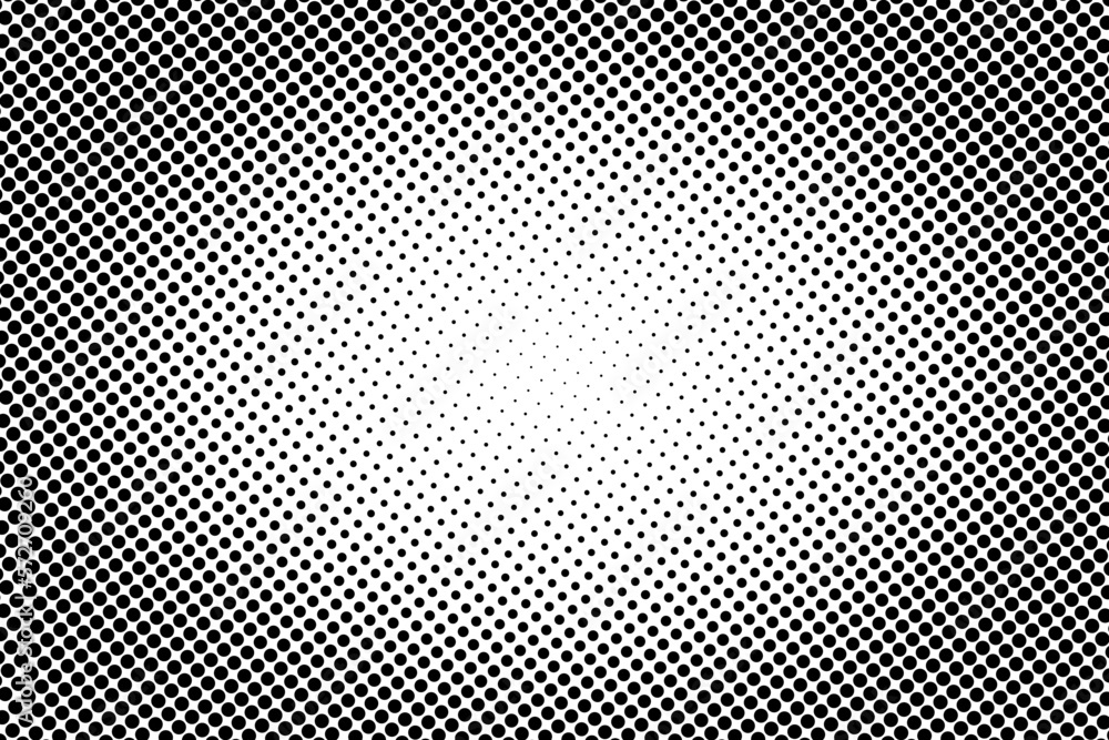 dotted halftone gradient pattern background, abstract vector illustration