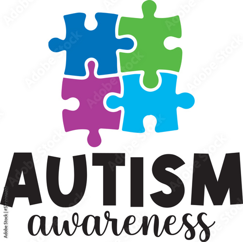 Autism Awareness Day SVG, Autism awareness t-shirts design, Autism Awareness SVG, Autism Vector Illustrator, Autism SVG