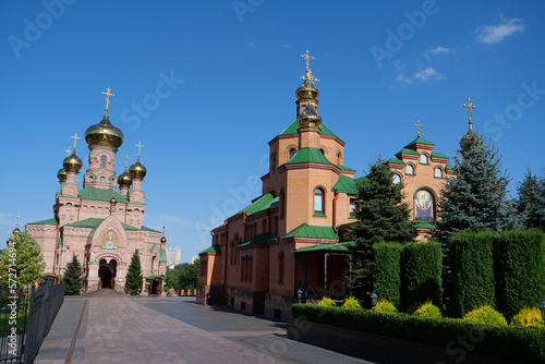 Holy Intercession Monastery, Goloseevsky Hermitage in Kyiv city, Ukraine