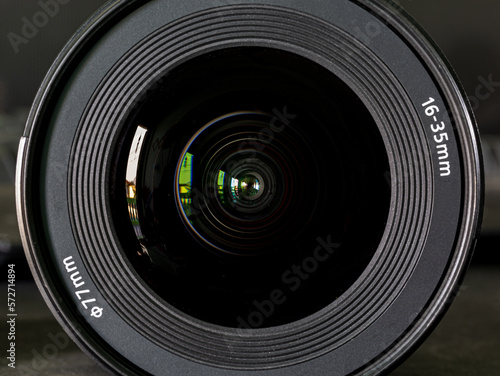 Macro lens,camera lens with lens reflection,Home Video Camera, Movie Camera,Camera - Photographic Equipment,Movie,Lens - Optical Instrument,Television Camera,