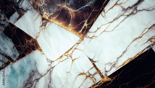 Marble texture background white, purple and gold