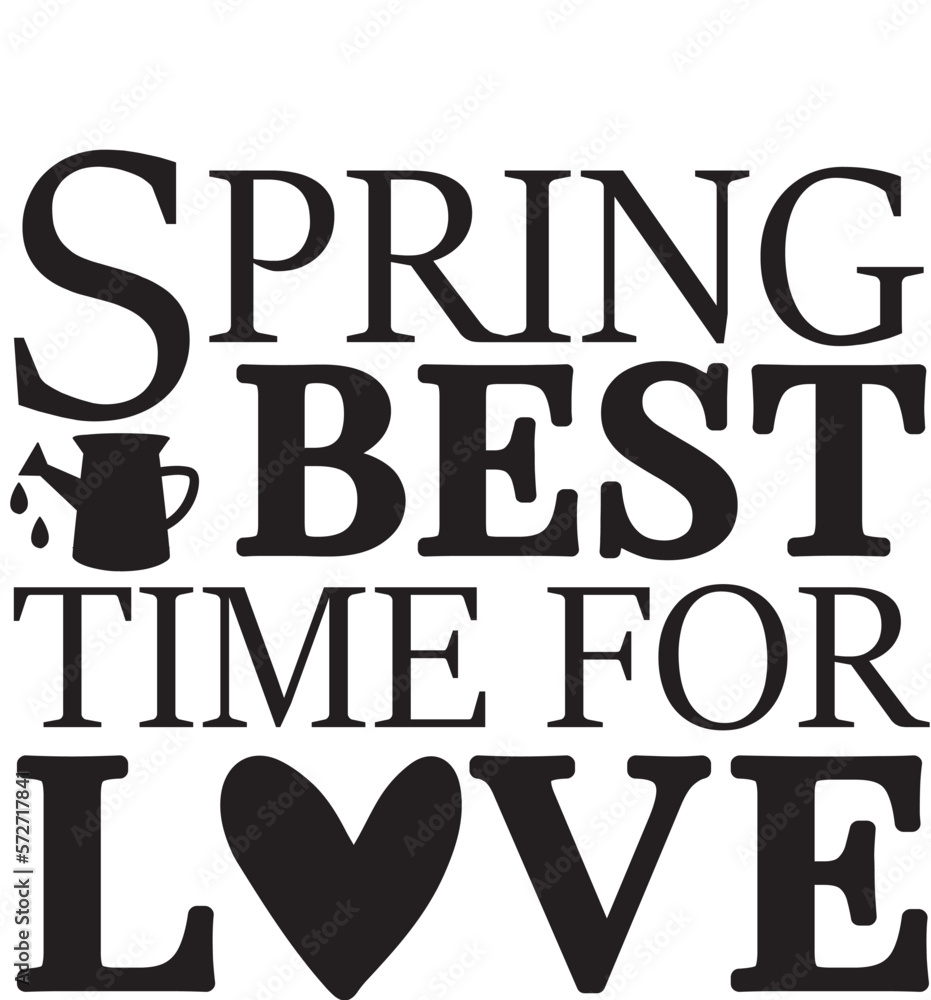 

spring best time for love  SVG cut files
