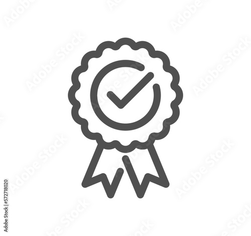 Inspection related icon outline and linear vector.