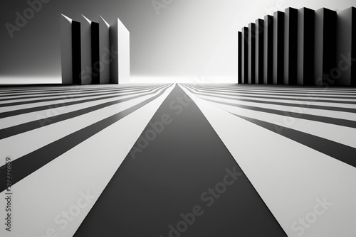 abstract space or lines wit...