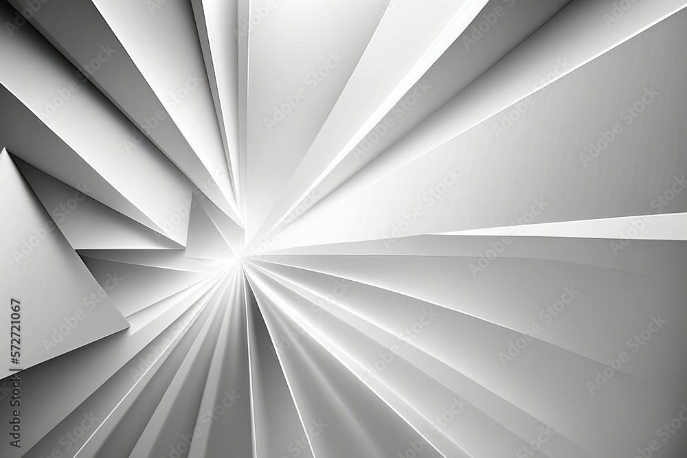 Striking Simplicity: A White Abstract Background for Your Designs - Generative AI