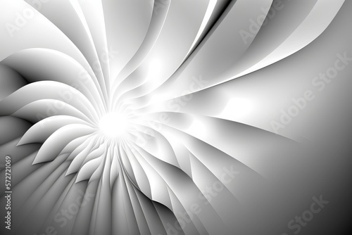 Minimal Abstractions: A Background in White and Light Tones - Generative AI