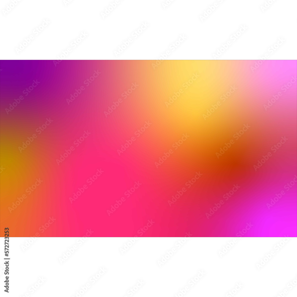 Blurred colored abstract background. Smooth transitions of iridescent colors. Colorful gradient. Rainbow backdrop.