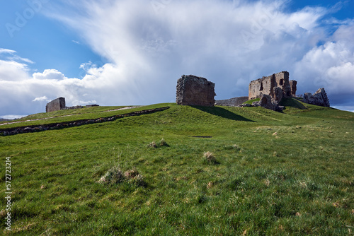 Historic Ruins of Duffus Castle, Moray photo