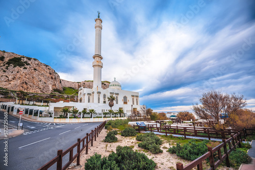 Ibrahim al Ibrahim Mosque in Gibraltar view