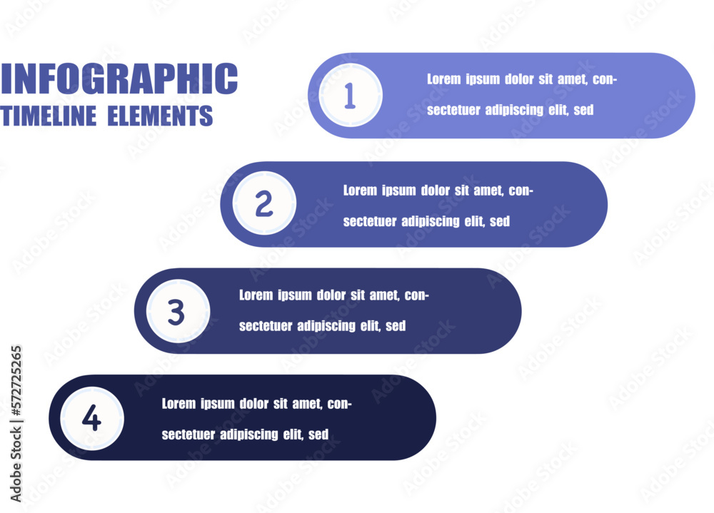 Fototapeta premium infographic design template for schedule and business concept