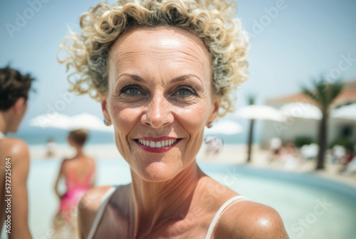 adult mature middle age wom...