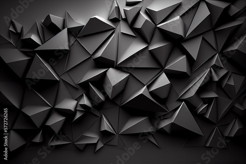triangles background black ...