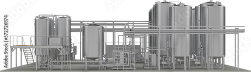 chemical plant production plant stainless steel hq arch viz cutout
