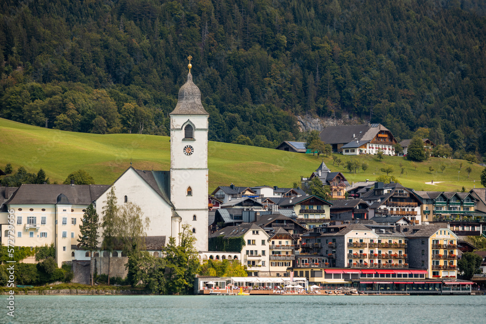 Discover the Beauty of an Alpine Town on Lake Wolfgangsee in Austria. A Perfect Destination for Your Next Vacation