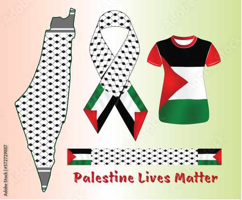 Palestine logo and Palestine collection design