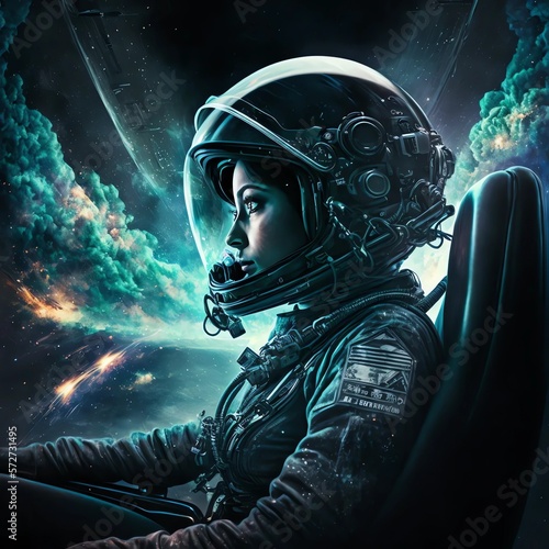 Woman astronaut