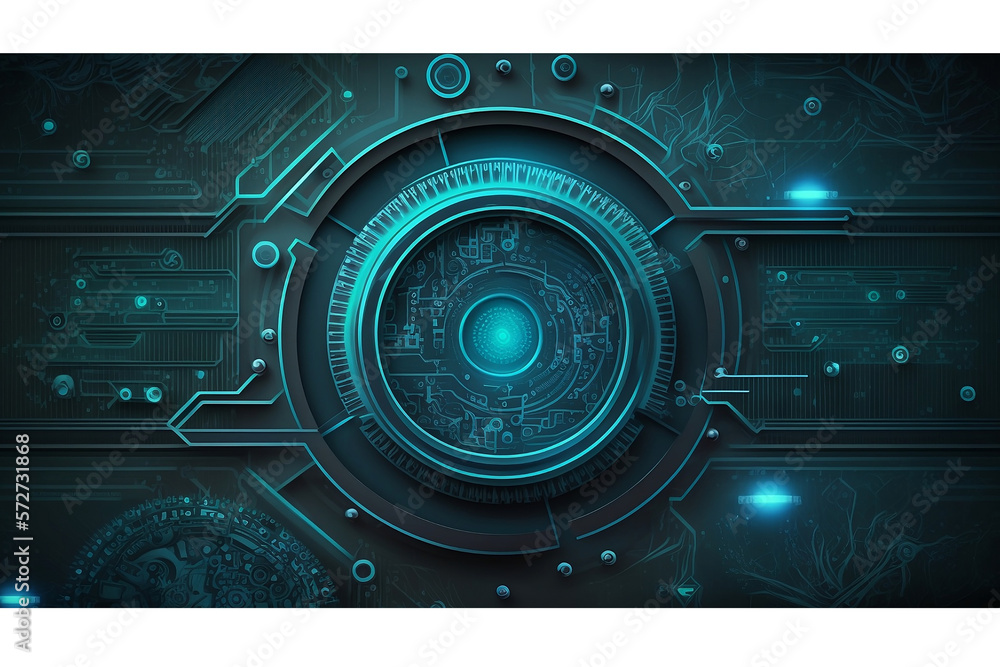 Fototapeta premium abstract technology background