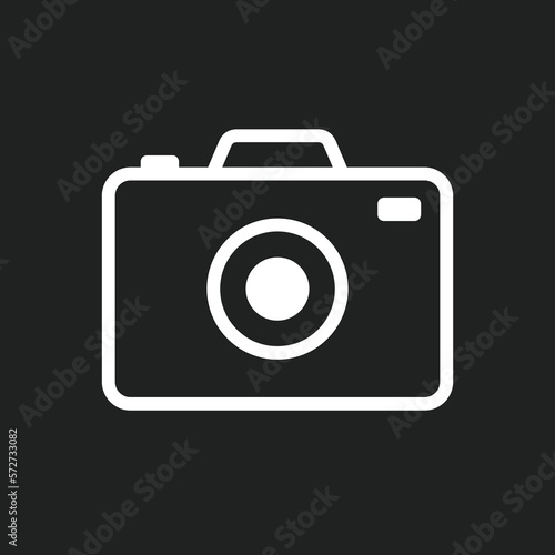 Camera Icon, Photography Logo, Simple Camera Vector, Camera Icon Vector, Photography Class Icon, Photo Icon, Vector Illustration Background