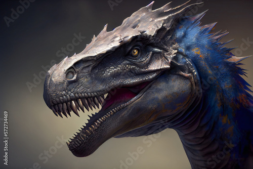 Dinosaur filmic illustration фототапет