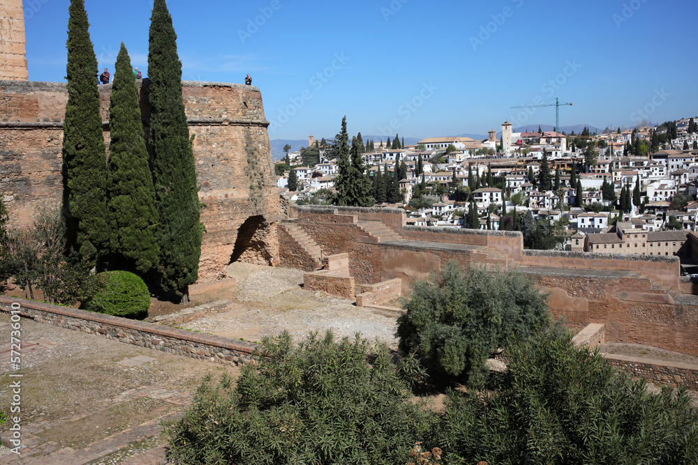 Palace of Charles V - Alhambra - Granada - Andalusia - Spain