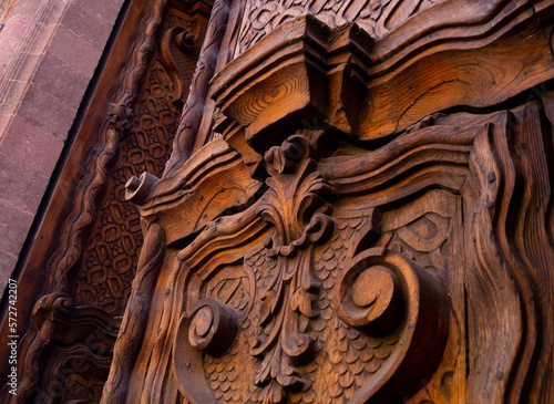 Wooden door
