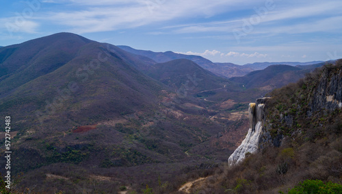 Landscape of Petrified Waterfalls