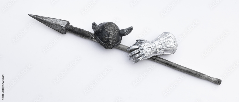 gladiator spear isolated on white background gladiator spear isolated on white background