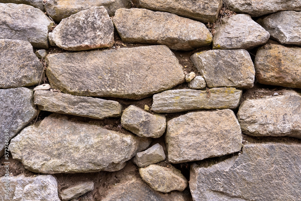 Stone wall with texture and detail for background Stone wall with texture and detail for background