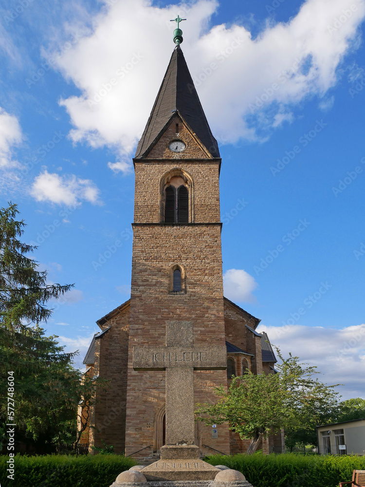 Neue Kirche Bad Suderode. Sachsen-Anhalt, Deutschland
