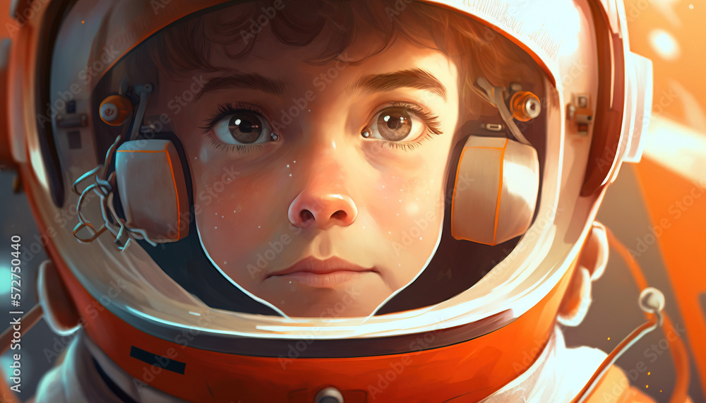 Kid astronaut space explorer. sketch art for artist creativity and inspiration. generative AI
Kid astronaut space explorer. sketch art for artist creativity and inspiration. generative AI