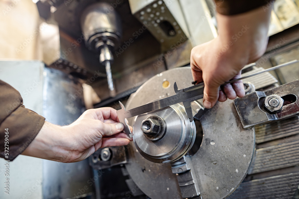 quality control in the factory, mechanical engineering concept quality control in the factory, mechanical engineering concept
