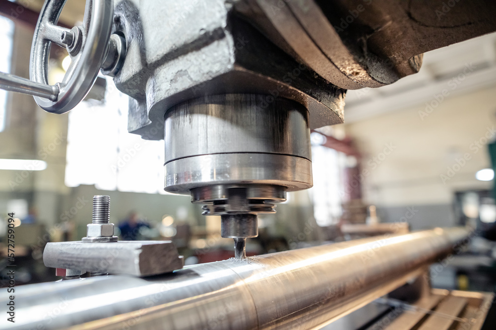 metal processing machine, mechanical engineering concept metal processing machine, mechanical engineering concept