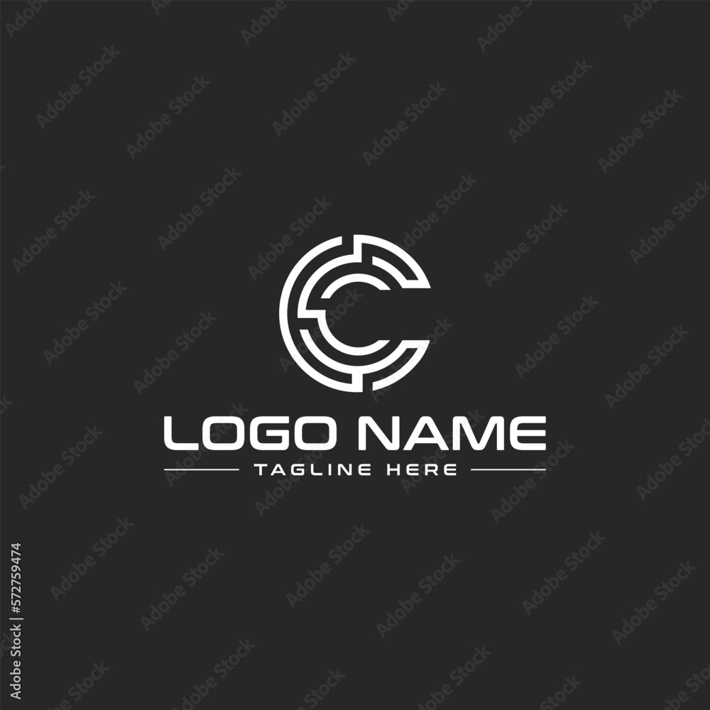tech CC letters logo designs tech CC letters logo designs