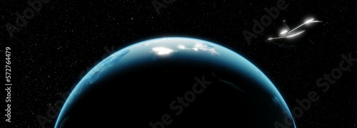 alien, alien extraterrestrial, astronaut, background, beautiful, color, design, fantasy, futuristic, galaxy, graphic, illustration, keywords: 3d illustration, outer space, planet, science fiction, spa