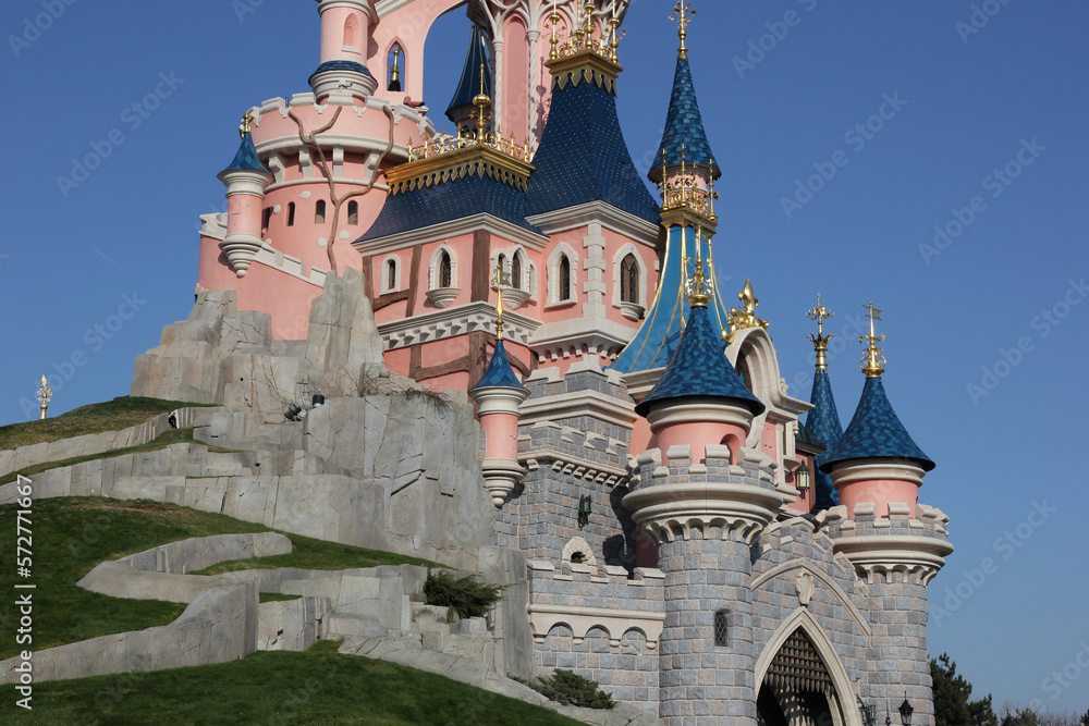 Obraz premium Parc à thème Disneyland Paris et Walt Disney Studios