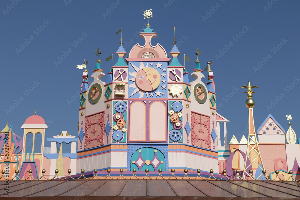 Naklejka premium Parc à thème Disneyland Paris et Walt Disney Studios