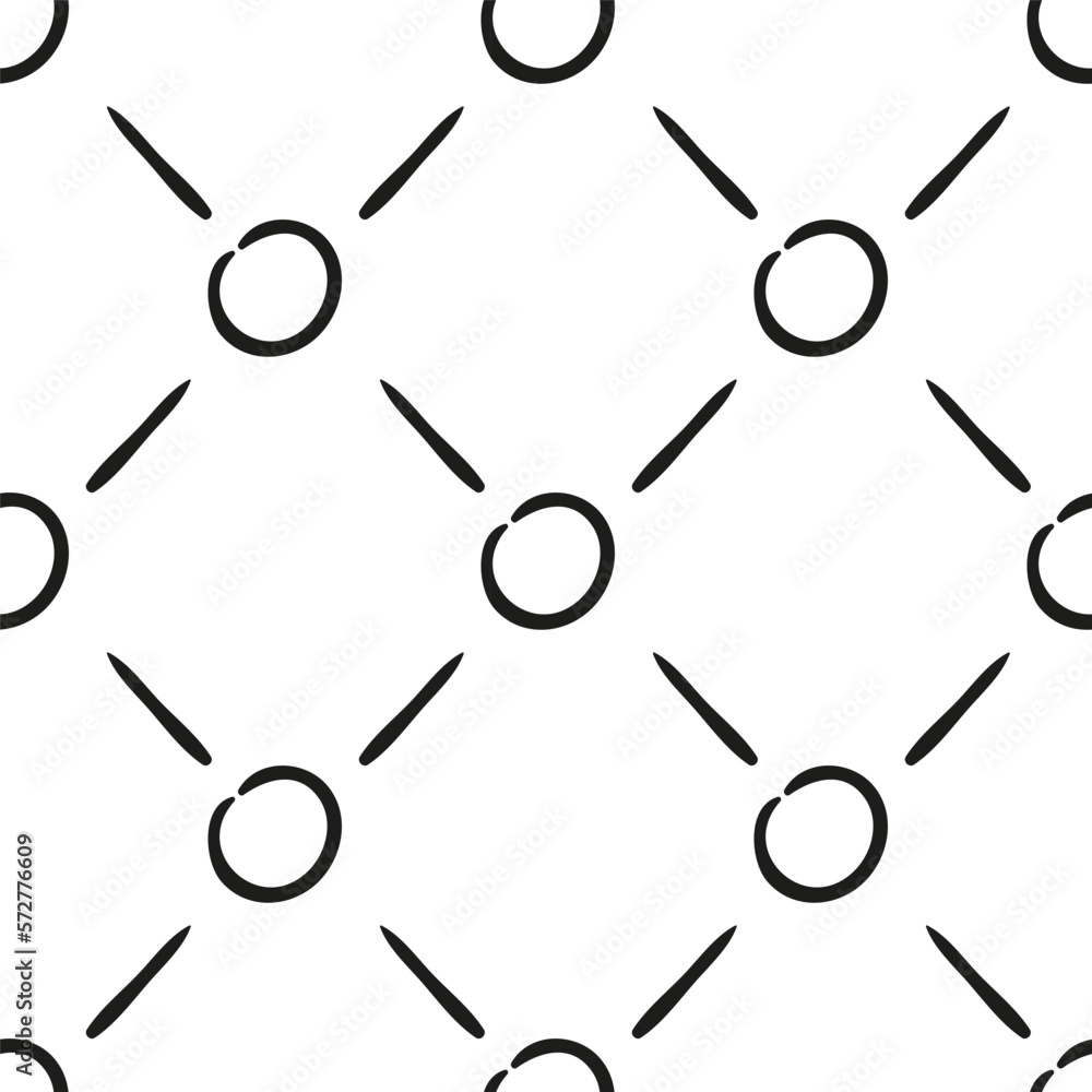 seamless abstract hand drawn pattern with circles and strokes seamless abstract hand drawn pattern with circles and strokes