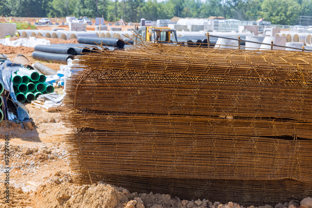 It is used to strengthen concrete iron for use as base framework of ...