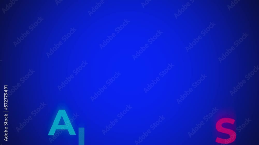 Rainbows Blue Background - Animated Text Video, 4k Rainbows Blue Background - Animated Text Video, 4k