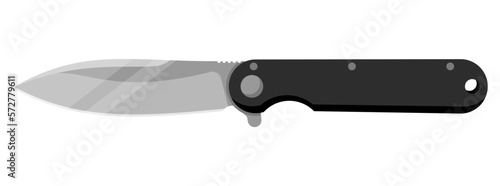 Jackknife. Cute jackknife isolated on white background. Vector illustration
