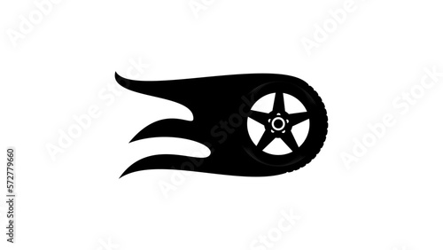 Tire shop emblem