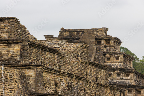 Zona arqueológica El Tajín, en Papantla, Veracruz, México.