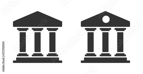 Bank vector icons collection