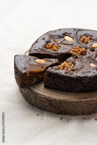 Canvas Print Bolo de mel from Madeira (Honey Cake)