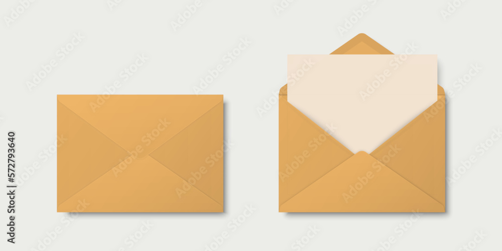Vector Realistic Yellow Closed, Opened Envelopes with Letter Inside. Folded and Unfolded White Envelope Icon, Mockup Set Closeup Isolated. Message, Alert, Congratulations, Surprise, Secret Concept Vector Realistic Yellow Closed, Opened Envelopes with Letter Inside. Folded and Unfolded White Envelope Icon, Mockup Set Closeup Isolated. Message, Alert, Congratulations, Surprise, Secret Concept