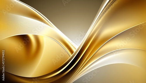 Gold waes line background. UI UX Web Desicgn. photo