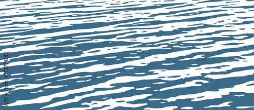 One-color background with ocean ripples