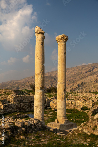 Commemorative Columns, Bishapur, Fars, Iran